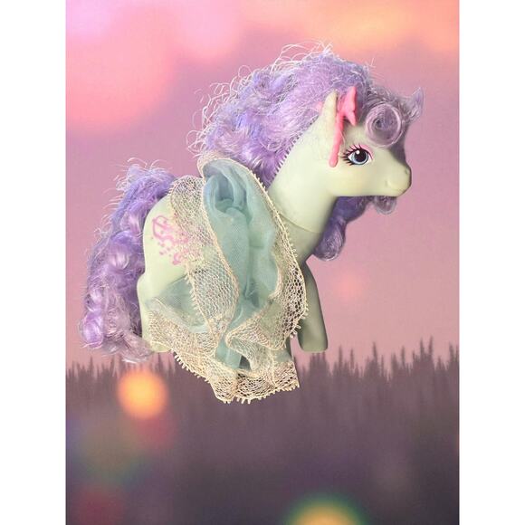 1988 My Little Pony G1 Prom Queen Sweetheart Sisters Daisy Dancer - Picture 2 of 5